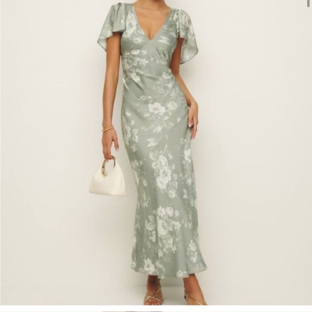 Reformation - Vida Satin Dress